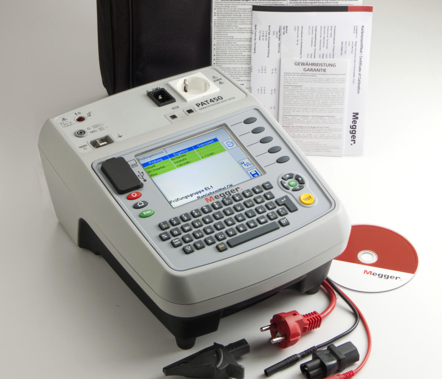 Prüfgerät – Megger PAT400 Serie